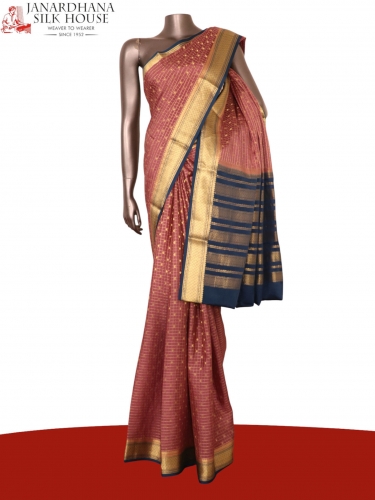 Pure Mysore Crepe Silk Saree